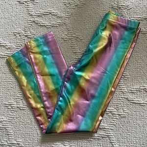 Girls Rainbow Leggings